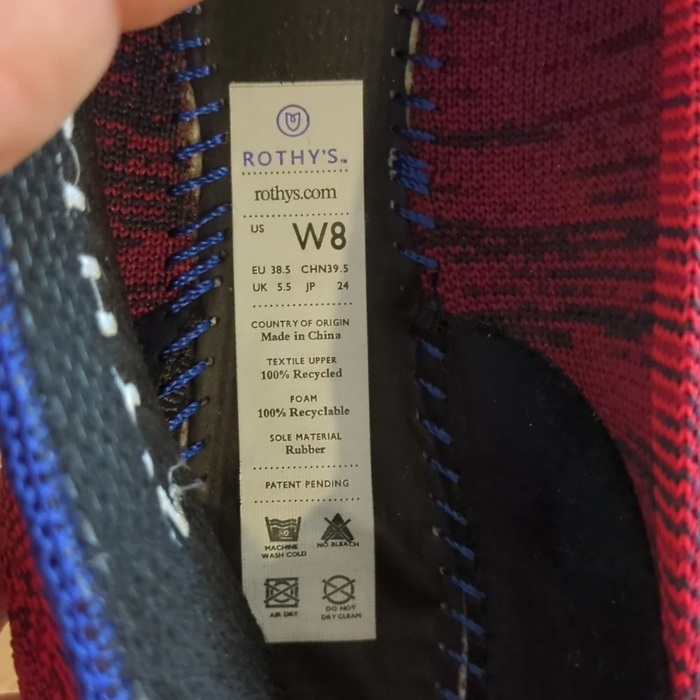 Pointed Toe Red Rothys - Picture 3 of 3